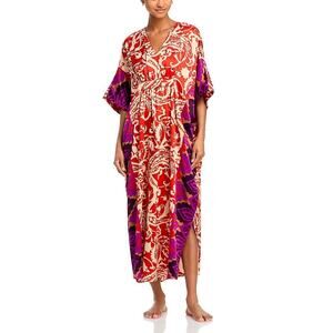 Natori Women's Sleep Top, Red Multi, Size S 0259